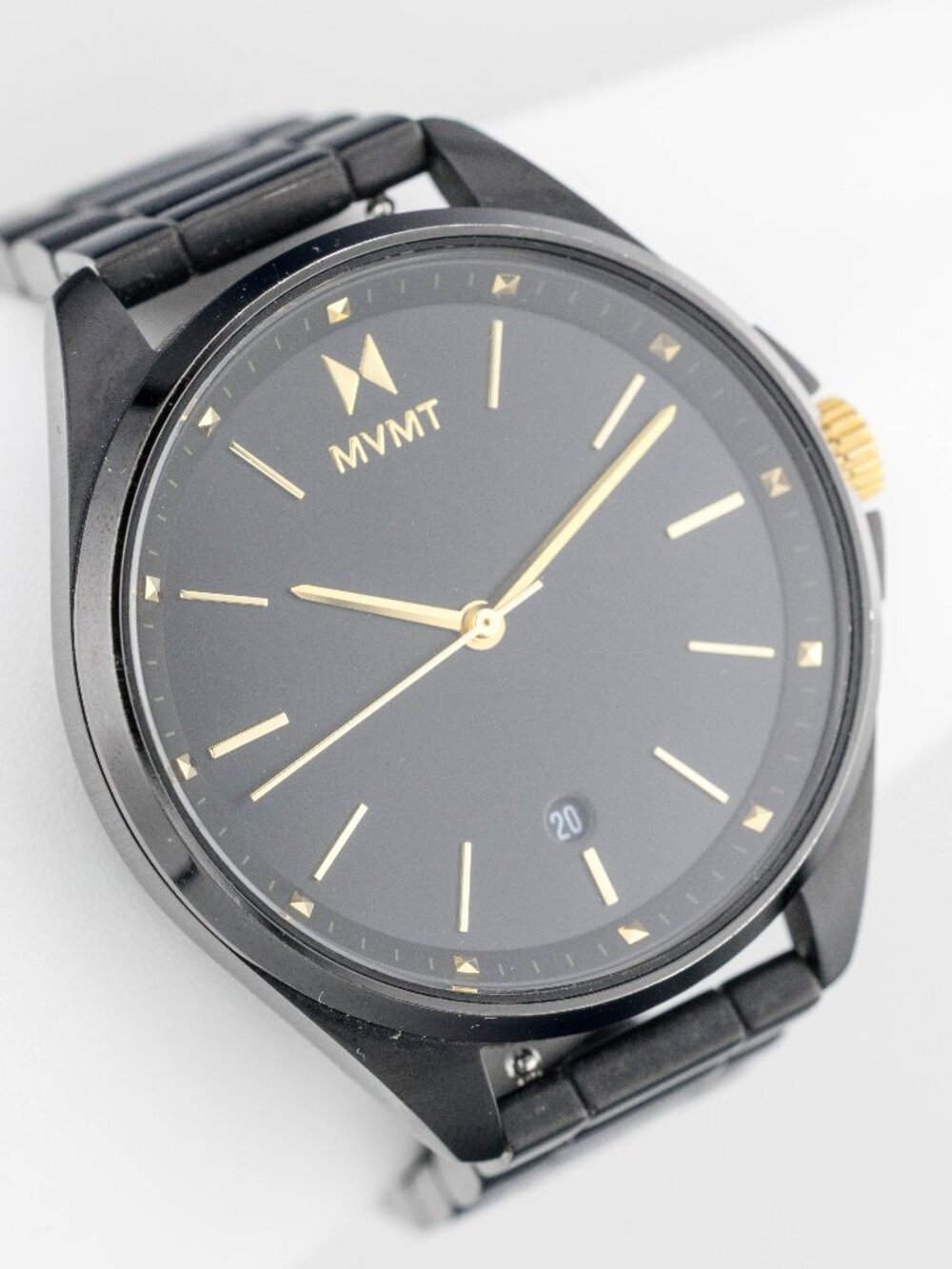 MVMT Coronada 36mm Black Gold Date Quartz Analog Women’s Fresh Battery